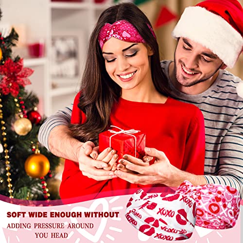 Giegxin Heart Headbands - 10 Pcs Valentine's Day Hair Accessories