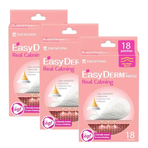 EasyDerm Real Calming Microdart Pimple Patches - 18 Count Dark Spot Care
