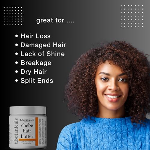 Chebe Hair Growth Set with Lavender Butter & Leave-In Conditioner - 4 oz Each, Pack of 2