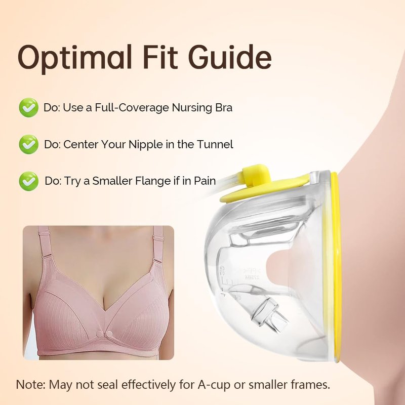 Hands-Free Collection Cups Compatible with Spectra S1 S2 S9, Replace Breast Pump Kits Compatible with Spectra Breast Pumps, 27mm Flange + 17/19/21/24mm Inserts