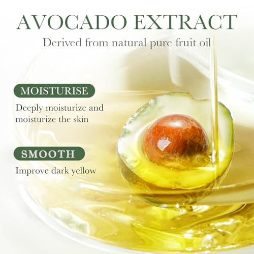 Avocado Skincare Set – 6-Piece Gift Box with Cleanser, Serum, Cream & More