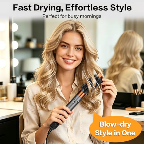 2.3 Inch Round Volumizing Brush Attachment for Dyson Airwrap HS01 HS05 HS08