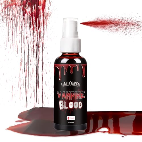 Halloween Fake Blood Spray for Cosplay & Zombie Makeup