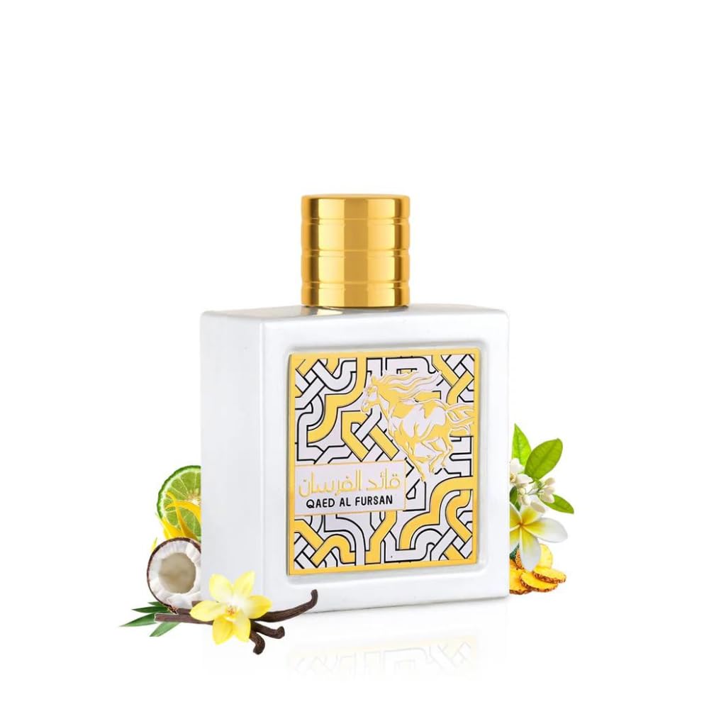 Qaed Al Fursan Unlimited Eau de Parfum Spray for Unisex - 3.04 Ounce | Long-Lasting Fragrance