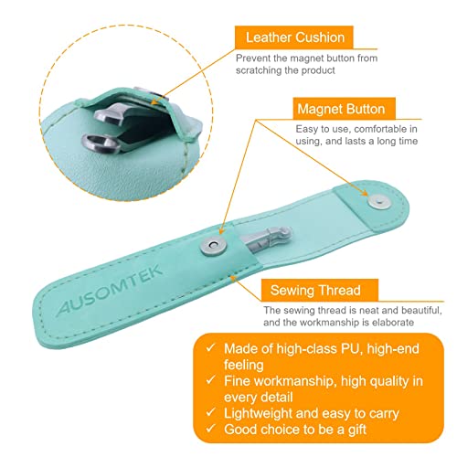 Ausomtek Manual Nose Hair Clipper - Painless Stainless Steel Trimmer