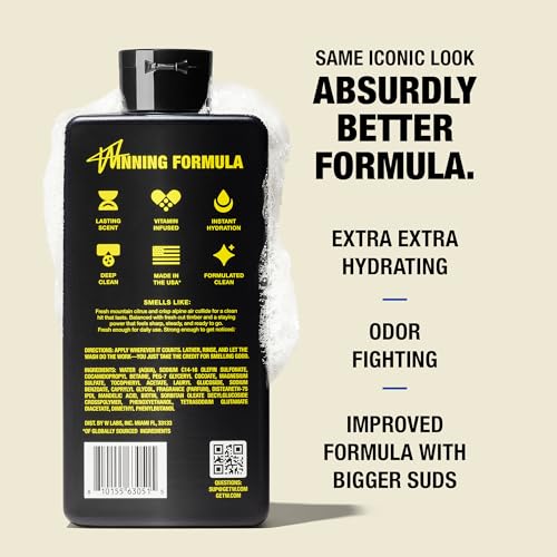 W By Jake Paul Deep Woods Body Wash for Men - Hydrating Shower Gel, 2 Pack