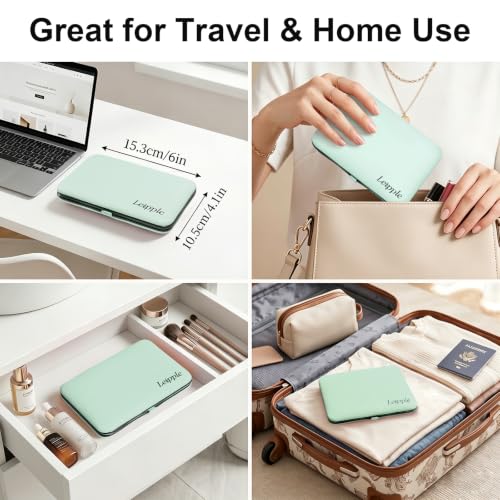 18-Piece Professional Manicure Kit for Women - Green Gradient