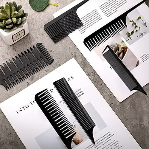Patelai 6 Pcs Highlighting Comb Set - Various Styles for Hair Dyeing