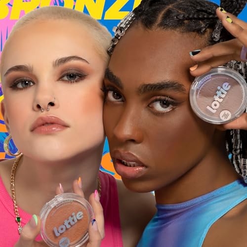 Lottie London Sunkissed Bronzer - Buildable Vegan Powder in Sunburst