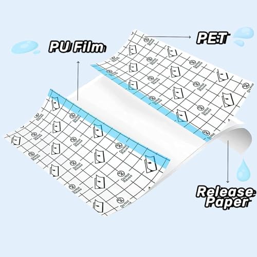 ANAMPION Waterproof Tattoo Aftercare Bandage, 10" x 2 Yard Healing Film