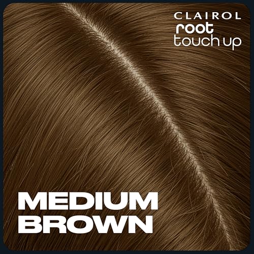 Clairol Root Touch-Up Temporary Hair Coloring Spray, Medium Brown Hair Color | Instant Natural-Looking Gray Root Coverage | Ammonia Free | Lightweight Formula | Pack of 1