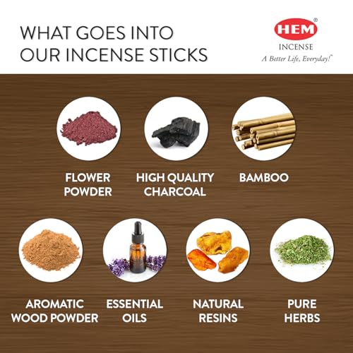 HEM French Vanilla Incense Sticks - 120 Long Burning Sticks