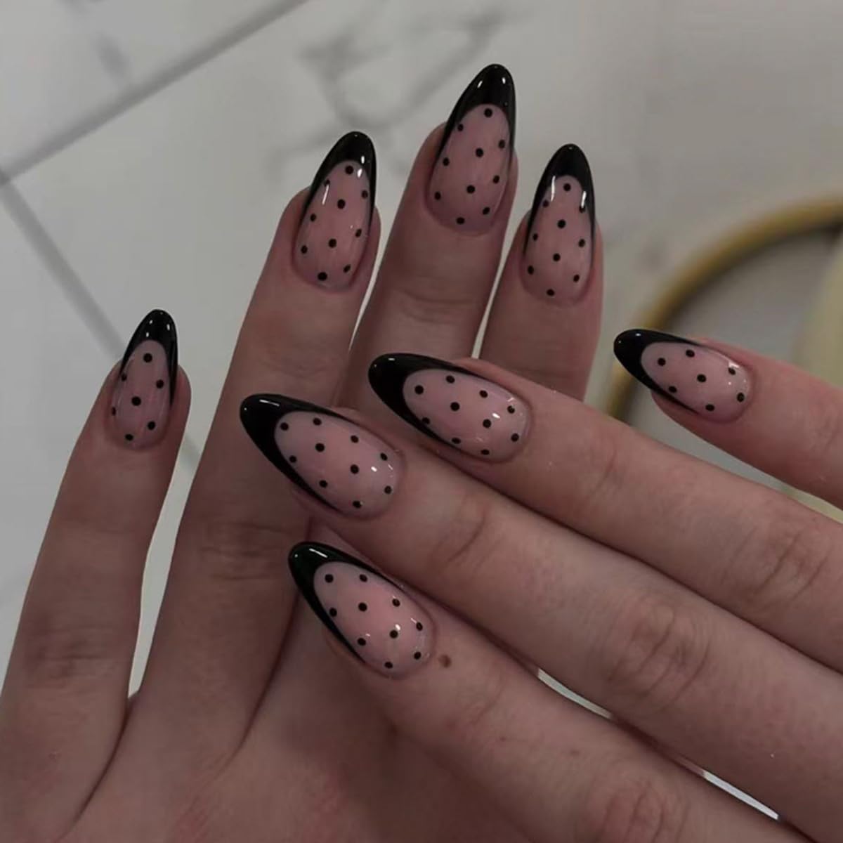 Lemon Press-On Nails - Short Oval Yellow | Fresh Fruit Design, Skin-Friendly & Trimable for Summer Fun