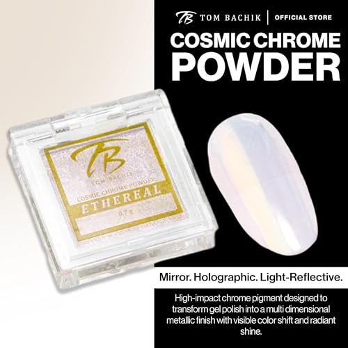 Bachik Cosmic Chrome Nail Powder - Ethereal Holographic Pigment