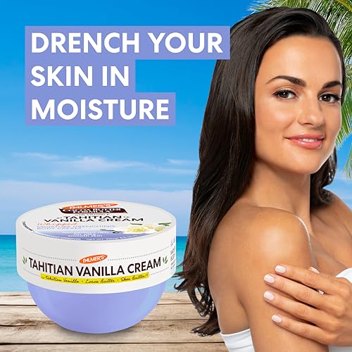 Palmer's Cocoa Butter Body Cream, Tahitian Vanilla, 8.8 Oz