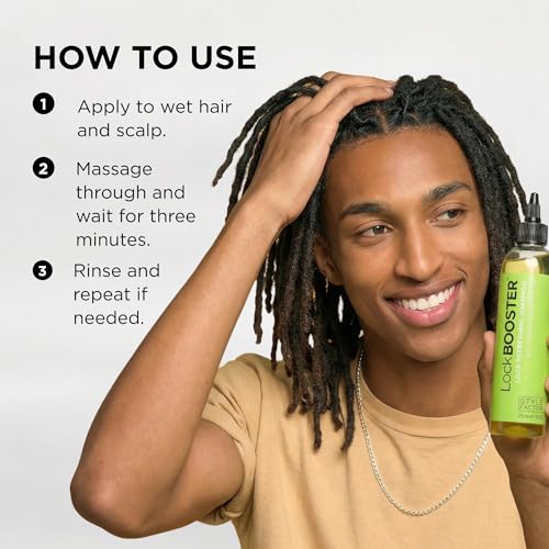 LockBOOSTER Refreshing Shampoo for Braids, Twists & Locs - 8 oz