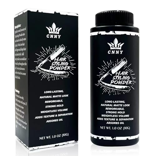 Matte Hair Styling Powder for Men - Strong Hold & Volume