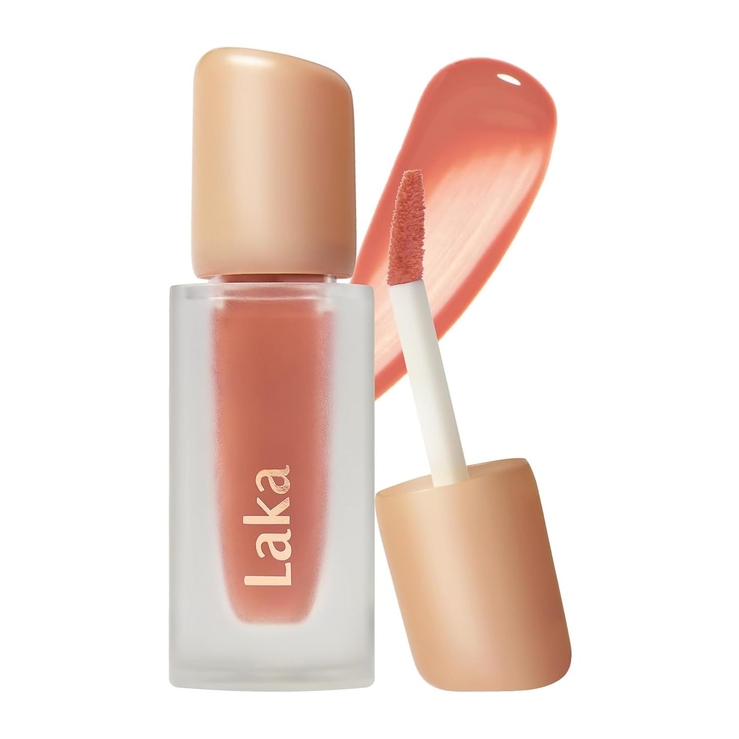 Fruity Glam Tint Lip Stain - Hydrating, Lightweight, Buildable Color | K-Beauty #101 Joyful, 4.5g/0.15oz