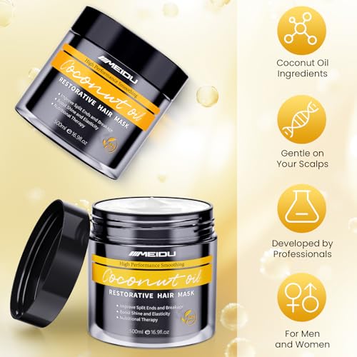 YOURTONE Keratin & Coconut Oil Hair Mask - Deep Repair for Damaged Hair