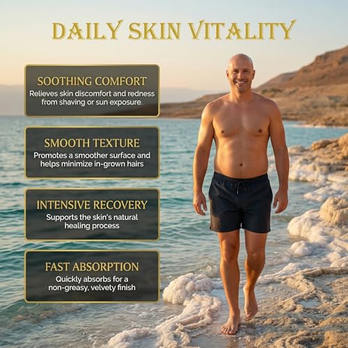 Alicemera Sandalwood Body Oil for Men - Fast-Absorbing Moisture 6.76 Fl Oz