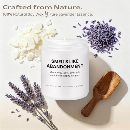 Funny Lavender Candle - Unique Farewell Gift for Coworkers