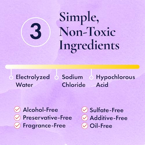 Hypochlorous Acid Baby & Kids Skin Spray - Soothes Diaper Rash, Eczema, Cuts & Scrapes, 4 oz