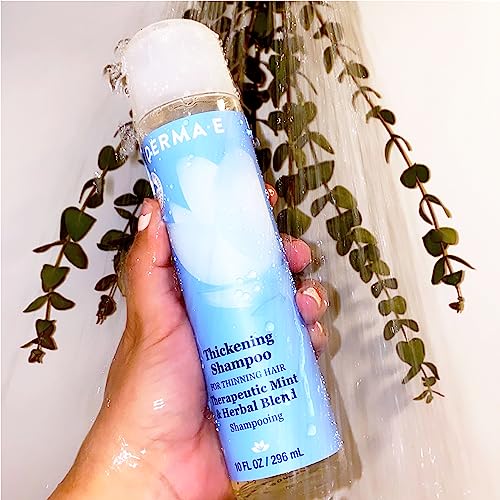 DERMA E Thickening Shampoo 10 Fl Oz - Volumizing Hair Care
