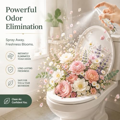 Travel Size Toilet Spray 5-Pack - Pocket Pre-Poo Deodorizer