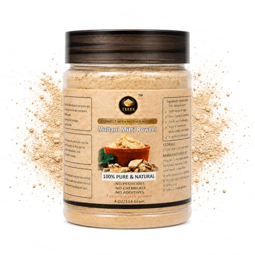 Multani Mitti Powder - Finely Milled Fuller’s Earth for Face Masks