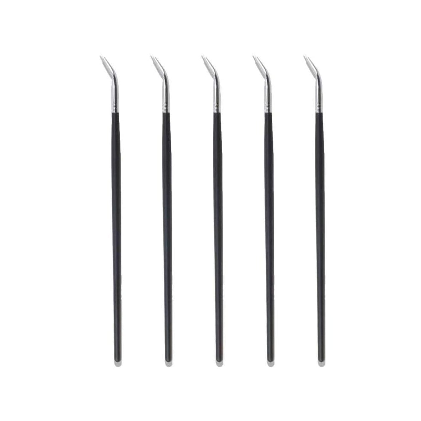 Eyeliner Cream Brushes Applicator Set - 5 Professional Makeup Brushes for Precision Application