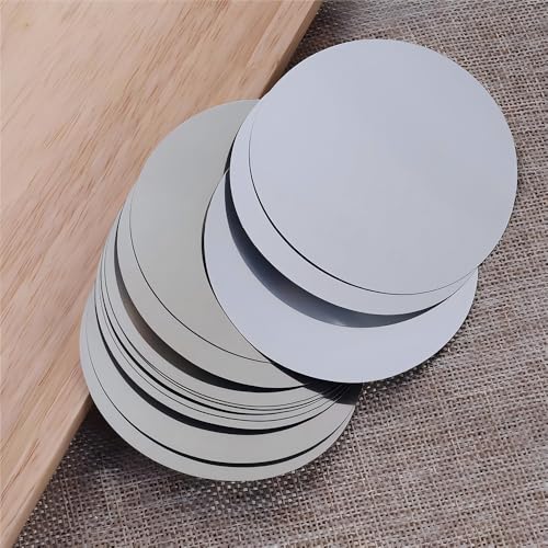 5-Pack 5-Inch Circular Acrylic Mirrors for Home Decor