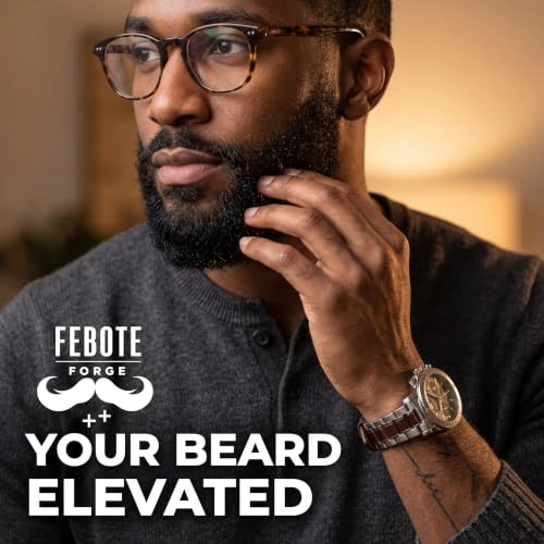 Biotin Beard Kit for Men – Sandalwood Balm & Unscented Oil Set