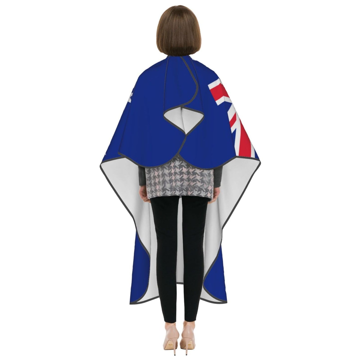Australia Flag Hair Cutting Barber Cape Hair Salon and Dyeing Styling Cloth for Women/Men