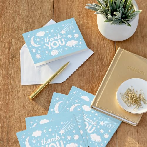 Hallmark Baby Shower Thank You Cards - 20-Pack, Outer Space Design
