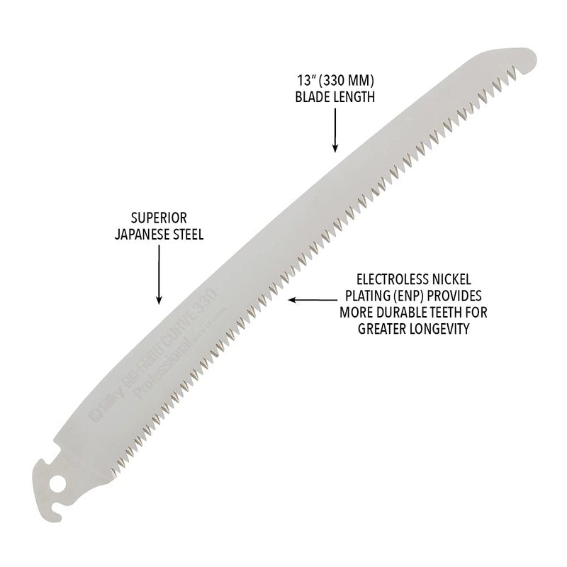 Silky Replacement Blade Only Gunfighter Progressive Teeth 300mm (731-30)