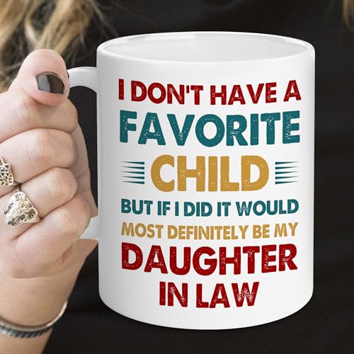 Daughter-in-Law Coffee Mug - Heartwarming Gift for Mother's Day