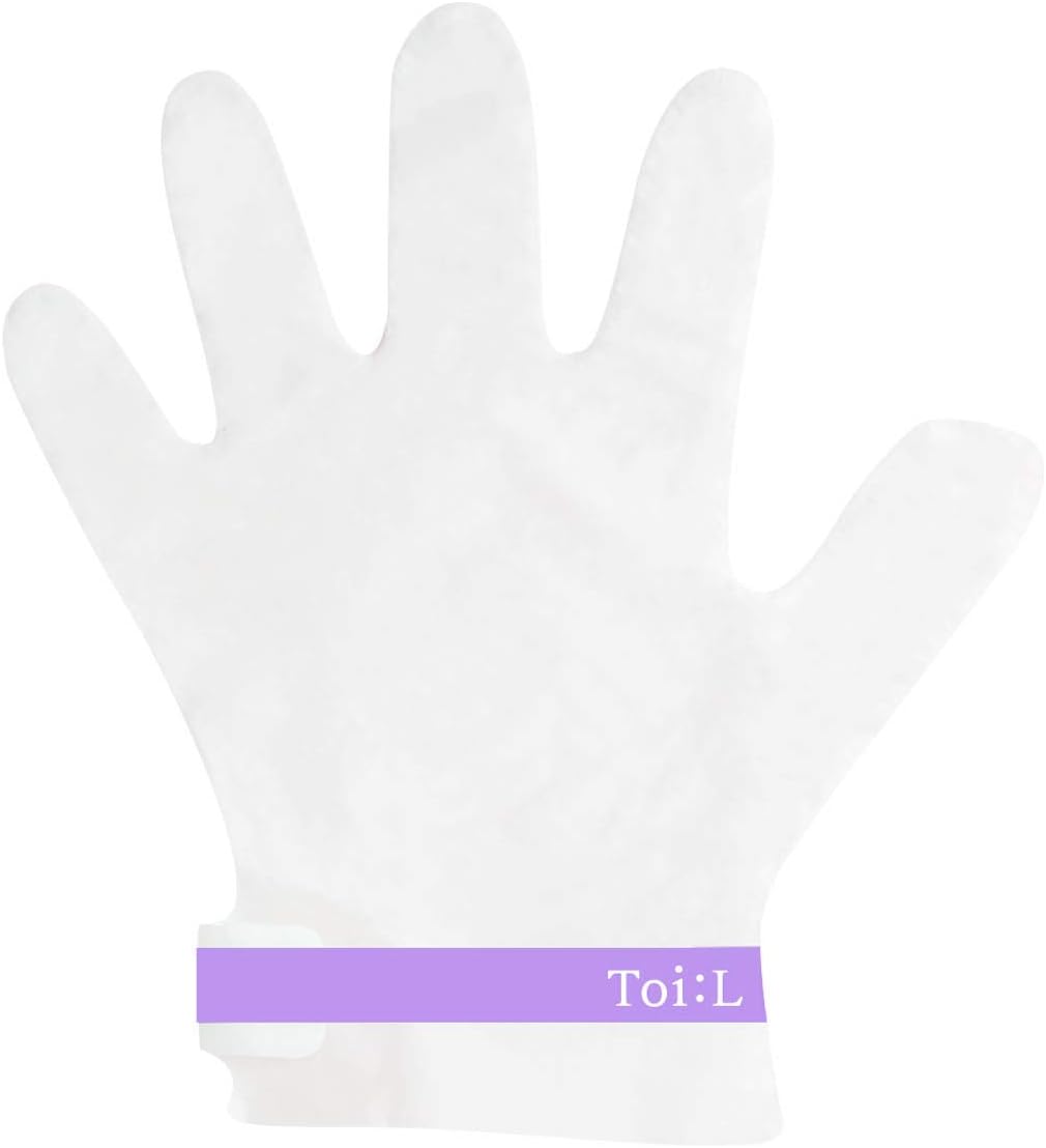 Moisturizing Hand Mask Gloves - Extra Silky Repair Treatment with White Truffle, Green Caviar & Peptides | 5 Pairs for Dry, Cracked Skin