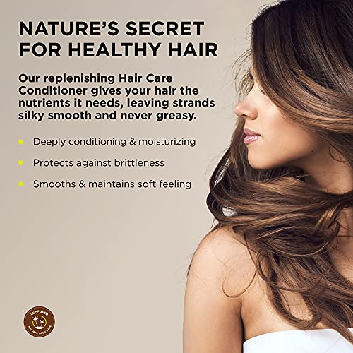 Earthly Body Hemp Seed Hair Conditioner - Moisturizing & Smoothing 8 oz
