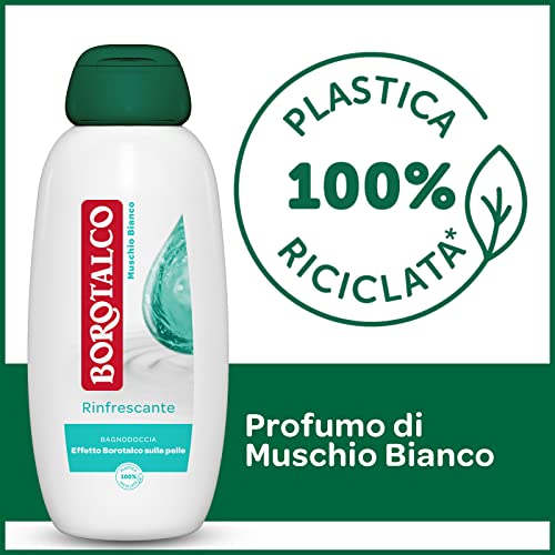 Borotalco Refreshing Bath Foam with White Musk - 600ml (20.28 fl. oz)