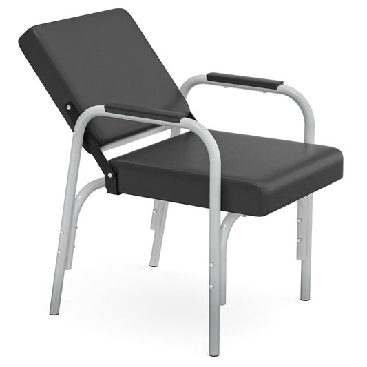 FreSup Auto-Recline Shampoo Chair, Portable Shampoo Bowl Chair for Salon with 300lbs Weight Capacity Tilted Backrest for Hair Stylists, Home Use, Cosmetologists& Beuaty SPA（Grey）