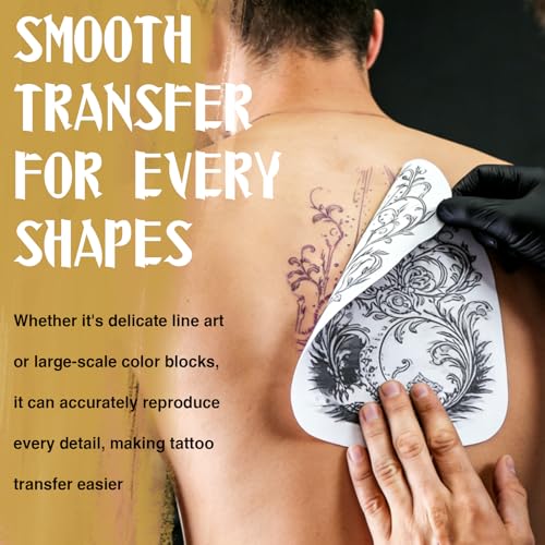 Pjordo Tattoo Stencil Transfer Gel Solution for Precise Skin Art Transfer