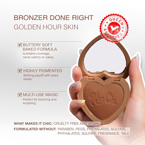 KimChiChic Thailor Bronzer Powder - I Went to Venice, Silky Matte Sun-Kissed Glow