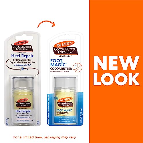 Palmer's Cocoa Butter Heel Repair Stick 0.9 oz (Pack of 2) - Moisturizing Foot Balm for Cracked Heels