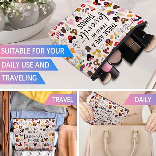 Funny Theme Makeup Bag - Waterproof Cosmetic Pouch for Travel