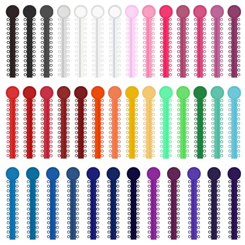 1040 Pcs Multi-Color Orthodontic Ligature Ties for Braces