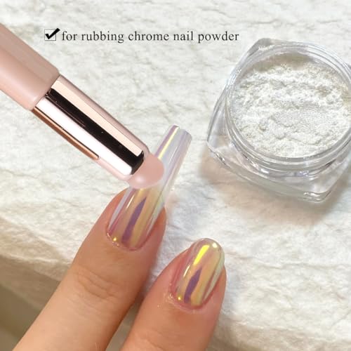 Ombre Nail Art Silicone Brush Set - 2 Reusable Gradient Tools