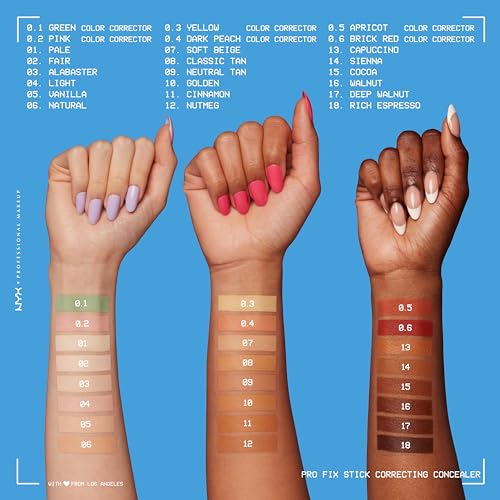 NYX Professional Makeup Pro Fix Stick Concealer - Soft Beige with Hyaluronic Acid