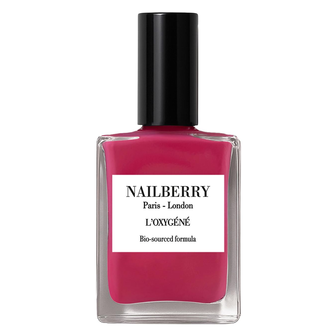 Oxygenated Nail Lacquer - Rose Blossom Pastel Pink | 12-Free Vegan Nail Polish | UV Protected Long-Wear | 15 ml