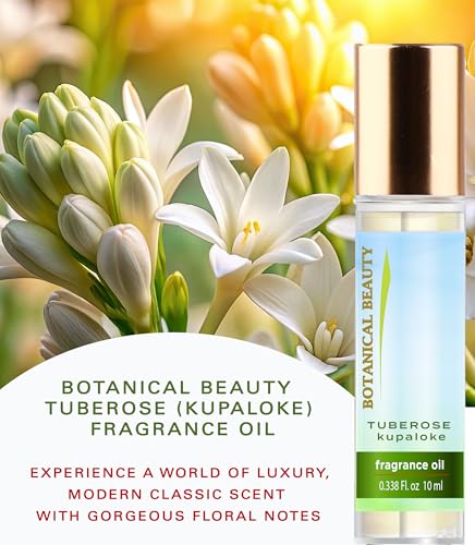 Botanical Beauty Tuberose Kupaloke Fragrance Oil Roll-On, 5ml