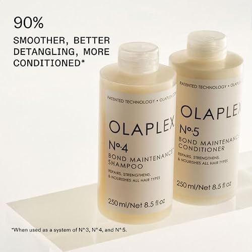 Olaplex Wash and Shine Hair Kit: N¡Æ.4, 5, 7, Shampoo & Conditioner Set | Cleanse, Hydrate, & Control Frizz Up to 72 Hours | Bonding Oil for Shine & Protect | For Coily, Curly, Straight, and Wavy